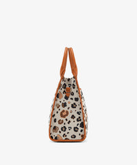 Wrangler Leopard Print Tote Handbag in BR