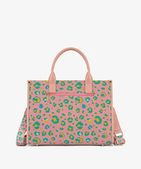 Wrangler Leopard Print Tote Handbag in PK