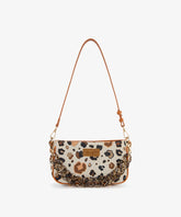 Wrangler Fierce Leopard Print Shoulder Bag in BR