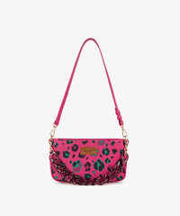 Wrangler Fierce Leopard Print Shoulder Bag in HPK