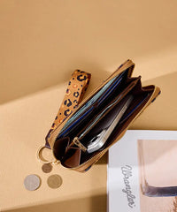 Wrangler Leopard Print Wallet in CF