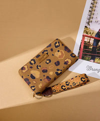 Wrangler Leopard Print Wallet in CF