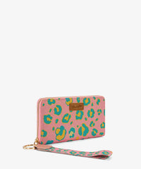 Wrangler Leopard Print Wallet in PK