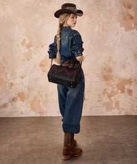 Wrangler Top Handle Boston Handbag