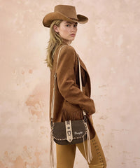 Wrangler Western Fringe Shoulder Bag
