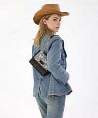 Wrangler Floral Chain Shoulder Bag