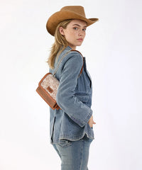 Wrangler Floral Chain Shoulder Bag