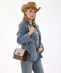 Wrangler Floral Chain Shoulder Bag