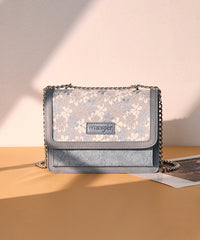 Wrangler Floral Chain Shoulder Bag
