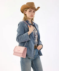 Wrangler Floral Chain Shoulder Bag