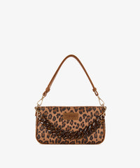 Wrangler Leopard Print Shoulder Bag in BR