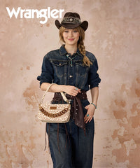 Wrangler Leopard Print Shoulder Bag