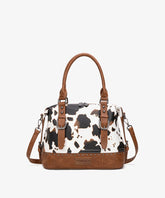 Wrangler Western Satchel Bag in COW-BR