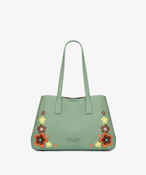 Wrangler 3D Floral Appliqués Tote Bag in GN