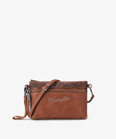 Wrangler floral crossbody purse in BR