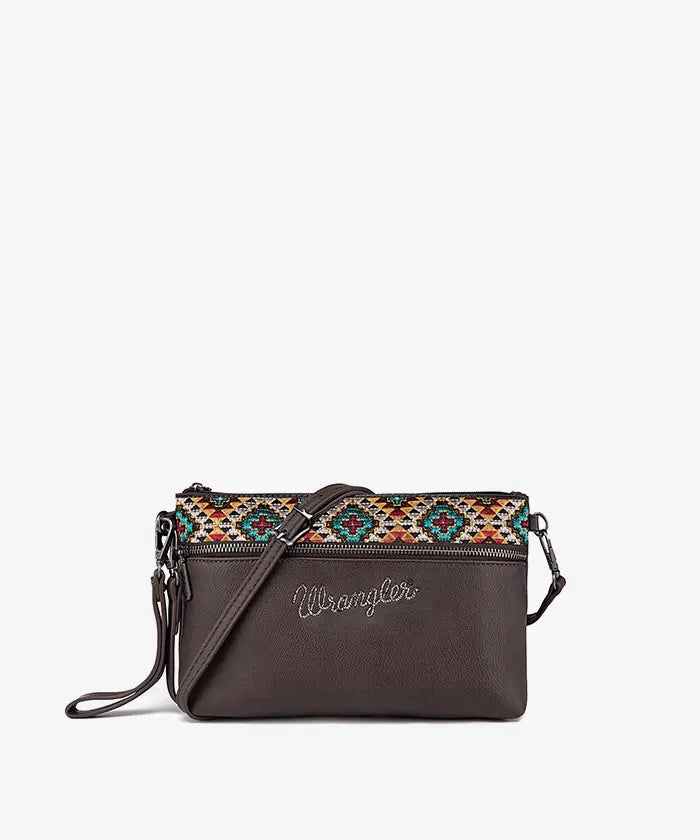 Wrangler western crossbody bag in CF
