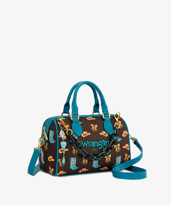 Wrangler Western Boston Bag in CF