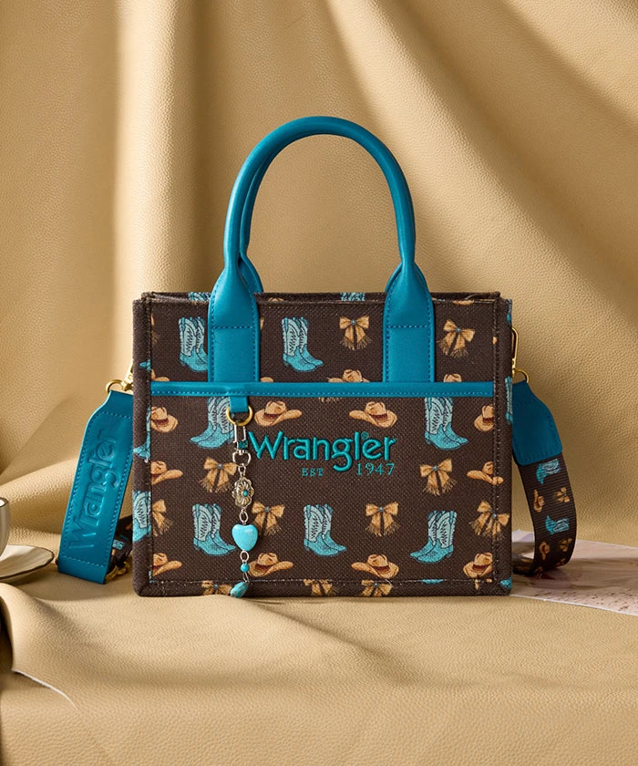 Wrangler Canvas Tote Bag in CF