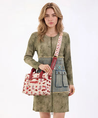 Wrangler Canvas Tote Bag in PK