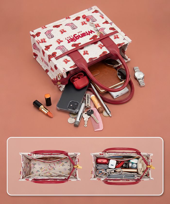 Wrangler Canvas Tote Bag in PK