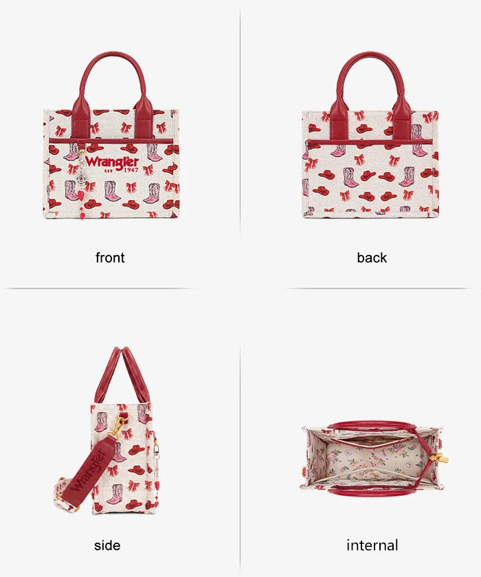 Wrangler Canvas Tote Bag in PK