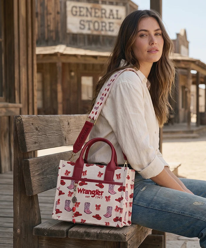 Wrangler Canvas Tote Bag in PK