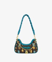 Wrangler Braided Handle Shoulder Bag in CF