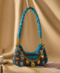 Wrangler Braided Handle Shoulder Bag in CF