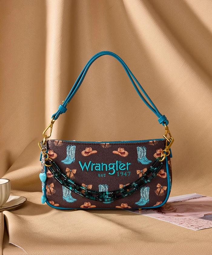 Wrangler Western Baguette Shoulder Bag in CF