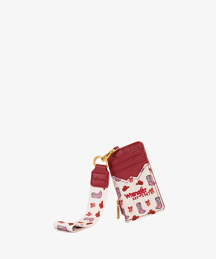 Wrangler Western Wristlet Cardholder in PK