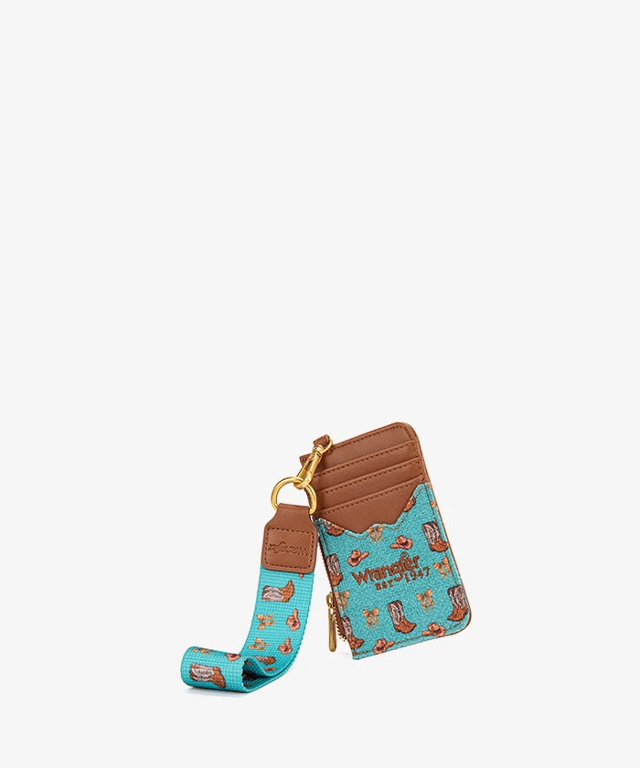 Wrangler Western Wristlet Cardholder in TQ
