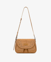 Wrangler Studded Faux-Suede Crossbody Bag
