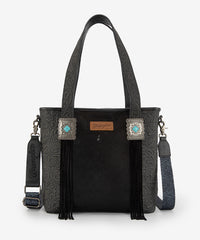 Wrangler Cowhide Fringe Concealed Carry Purse