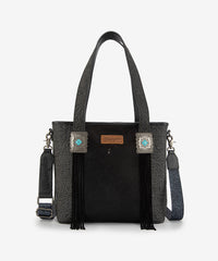 Wrangler Cowhide Fringe Concealed Carry Purse