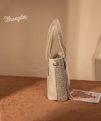 Wrangler Cowhide Fringe Concealed Carry Purse