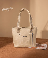 Wrangler Cowhide Fringe Concealed Carry Purse