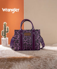 Wrangler Leopard Printed Tote Bag