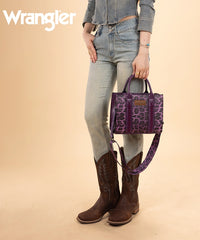 Wrangler Leopard Printed Tote Bag