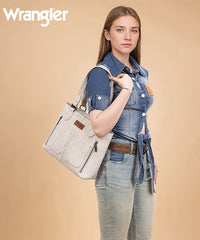 Wrangler Whipstitch Pocket Carry Tote
