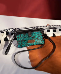 Wrangler Floral Embossed Crossbody Bag