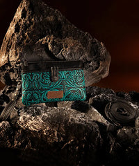 Wrangler Floral Embossed Crossbody Bag