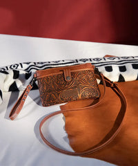 Wrangler Floral Embossed Crossbody Bag