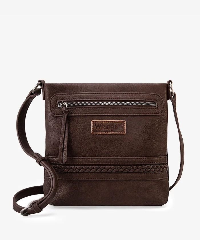 Wrangler Zippered Cross Stitch Crossbody - Montana West World