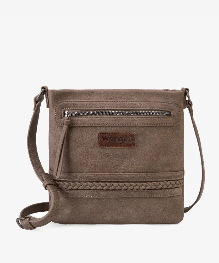 Wrangler Zippered Cross Stitch Crossbody - Montana West World