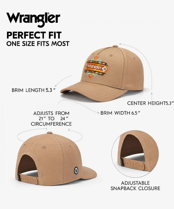 Wrangler Western Streetwear Hat in KH