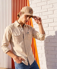 Wrangler Western Streetwear Hat in KH