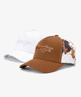 Wrangler Classic Western Trucker Hat in Brown