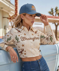 Wrangler Heritage Bronco Baseball Cap in JN-BK