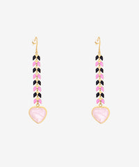 Wrangler Demeter’s Heart Necklace and Earrings Set