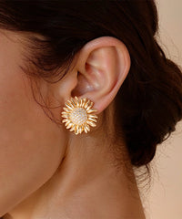 Wrangler Sunflower Sparkle Stud Earrings